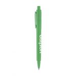 Stylo à bille vert personnalisé