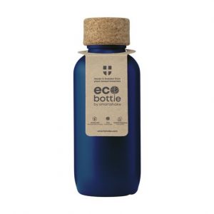 Bouteille d'eau bleu personnalisé