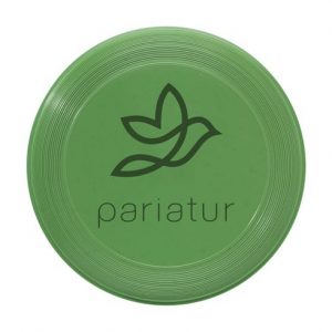 Frisbee vert personnalisé