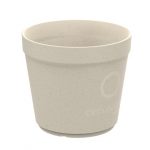 Gobelet réutilisable beige personnalisé
