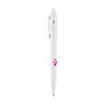 Stylo à bille blanc personnalisé