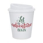 Mug à emporter blanc personnalisé