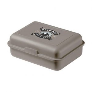 Lunch box taupe personnalisé