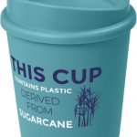 Gobelet americano bleu personnalisé