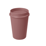 Gobelet Americano rose personnalisé