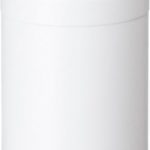 Bouteille de sport orange et blanc personnalisé