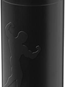 Bouteille de sport bleu et noir personnalisé