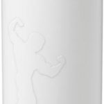 Bouteille de sport bleu et blanc personnalisé