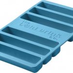 Bac à bâtonnets de glace bleu personnalisé