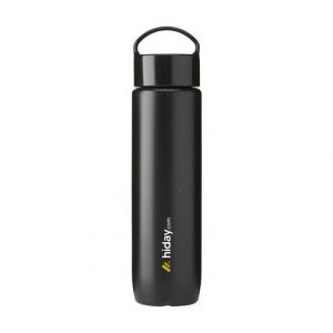 Bouteille d'eau noir personnalisé