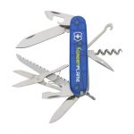 Couteau suisse bleu personnalisé