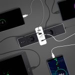 Chargeur secteur blanc personnalisé