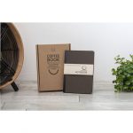 Carnet A5 gris personnalisé