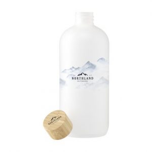 Bouteille d'eau blanc personnalisé