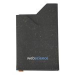 Porte-cartes noir personnalisé