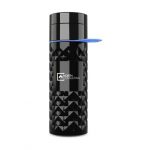 Bouteille d'eau noir et bleu personnalisé