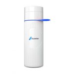 Bouteille d'eau réutilisable bleu et blanc personnalisé