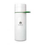 Bouteille d'eau réutilisable vert et blanc personnalisé