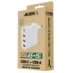 Chargeur secteur blanc promotionnel