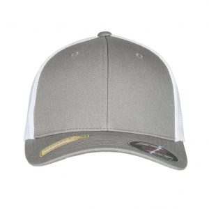 Casquette gris et blanc personnalisé