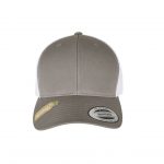 Casquette gris et blanc personnalisé