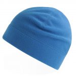 Bonnet bleu personnalisé