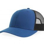 Casquette bleu et noir personnalisé