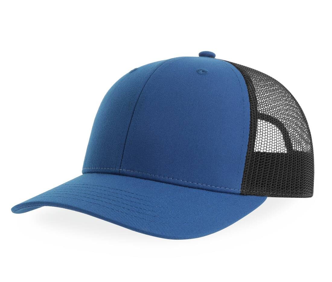Casquette bleu et noir personnalisé