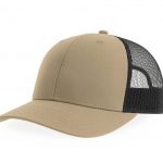 Casquette noir et beige personnalisé