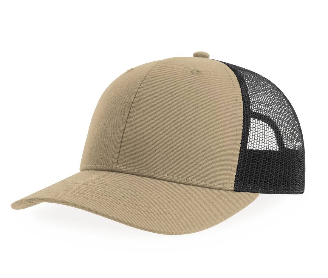 Casquette noir et beige personnalisé