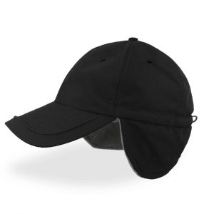 Casquette d'hiver noir personnalisé