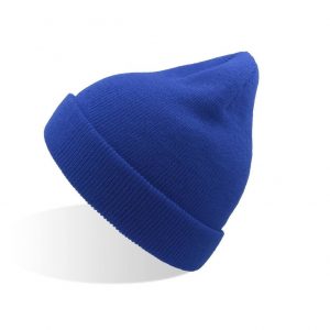 Bonnet bleu personnalisé