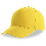 Casquette jaune personnalisé