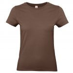 Tee-shirt marron personnalisé