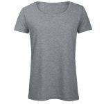 Tee-shirt manches courtes gris personnalisé