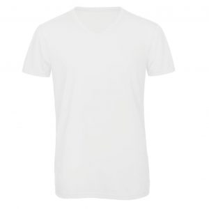 Tee-shirt manches courtes blanc personnalisé
