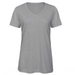 Tee-shirt manches courtes gris personnalisé