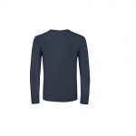 Tee-shirt manches longues bleu personnalisé