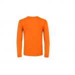 Tee-shirt manches longues orange personnalisé