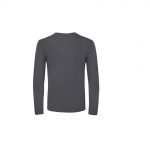 Tee-shirt manches longues gris personnalisé