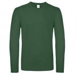 Tee-shirt manches longues vert personnalisé