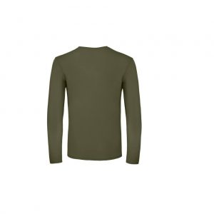 Tee-shirt manches longues vert personnalisé