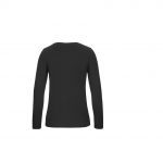 Tee-shirt manches longues noir personnalisé