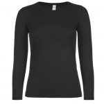 Tee-shirt manches longues noir personnalisé