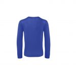 Tee-shirt manches longues bleu personnalisé