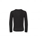 Tee-shirt manches longues noir personnalisé