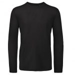 Tee-shirt manches longues noir personnalisé