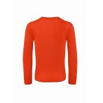 Tee-shirt manches longues orange personnalisé