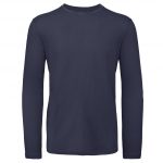 Tee-shirt manches longues bleu personnalisé
