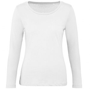 tee-shirt manches longues personnalisé blanc